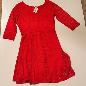 Cato Vibrant Red Dress New with tags.